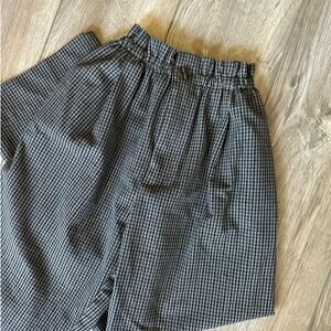 Zara Plaid Black and Brown Pants size 11-12 (girls)